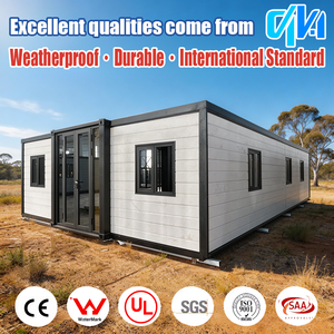 Modern 40Ft &amp; 20Ft Insulated Prefabricated Container House Expandable 2 Bedroom Portable Home Prefab <strong>Shipping</strong> House - Product Image 1