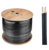 Kabel Telepon 2 Inti Tanpa Pelindung untuk Luar Ruangan
