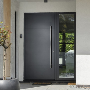 Porte en acier ignifugée pour l'extérieur de la <span class=keywords><strong>maison</strong></span>, <span class=keywords><strong>entrée</strong></span> principale sécurisée - Product Image 2