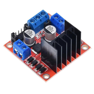 Module de commande de moteur double pont en H <span class=keywords><strong>L298N</strong></span>, carte rouge, carte de commande de moteur pas à pas CC, blindage OEM, fabriqué au Guangdong pour - Product Image 3