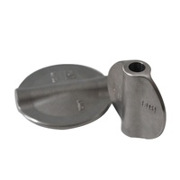 Pelat Katup Kupu-kupu Baja Tahan Karat Kustom, Cetakan Presisi, Diameter DN100 DN150 DN200