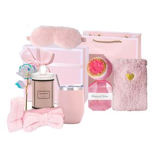 Paquete de Spa de 12 Piezas para San Valentín, Canasta de Regalo Única para Cumpleaños de Mujeres o para que se Recuperen Pronto las Madres - Product Image 1