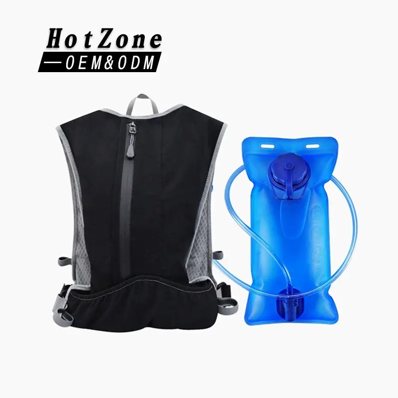 Hot Zone Outdoor Sports Cycling Hiking Running Hydration Backpack Pack Bag With Water Bladder