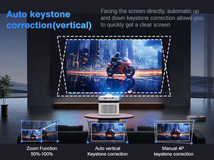 โปรเจคเตอร์ Magcubic HY450NTV LCD LED พร้อม Netflix ในตัว ได้รับอนุญาตอย่างเป็นทางการจาก Netflix สำหรับใช้งานในสำนักงานและกลางแจ้ง - Product Image 2