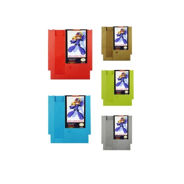 High Quality 8-Bit Retro Classic Gaming 72-Pin 8-in-1 Cartridge ABS Plastic Shell for Video Game Console-USA English