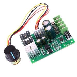 ตัวควบคุมความเร็วมอเตอร์ดีซีแบบดิจิตอล PWM 6V 12V 24V 36V 48V 60V 30A พร้อมหน้าจอแสดงผล ปรับได้ 0~100% - Product Image 1