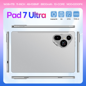 Tablet <span class=keywords><strong>PC</strong></span> <span class=keywords><strong>Pad</strong></span> 7 Ultra de 11 pulgadas, 1440x3200, Android 14, 16GB+1TB, Deca Core 1.5GHz, batería de 8800mAh, 48MP+108MP, 5G, USB-C - Product Image 6