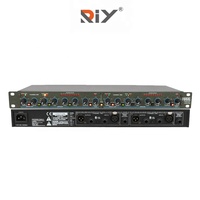 Compresseur de son stéréo en métal RIY Model 166, processeur audio, équipement audio portable pour karaoké