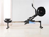 Appareil de cardio-training commercial pour salle de sport, rameur d'intérieur pliable avec siège