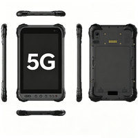 Nueva Tableta Industrial Resistente Qualcomm Android 13 de 8 Pulgadas 5G IP68 6GB 128GB NFC Escáner de Código de Barras RFID GPS RTK 9000mAh para Almacén