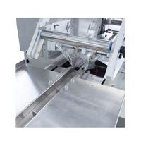 Automatische Horizontale Flowpack-Verpackungsmaschine für Plastiktüten Kissenförmige Waffel-Keks-Verpackungsmaschine