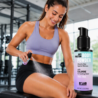 Poudre corporelle sous marque privée pour femmes, soulagement des irritations, absorption des odeurs et de la transpiration, sans talc, anti-frottement pour l'intérieur des cuisses et les zones intimes