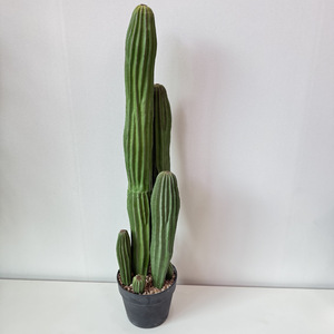 Plantes artificielles de cactus Dream Castle pour décoration intérieure au sol, style désert en plastique PUPE, verdure - Product Image 3