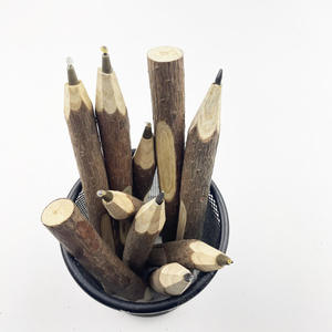 Crayon Personnalisé Écologique, Crayon Naturel Fait Main en Branche, Crayon en Bois Artisanat, Stylo - Product Image 6