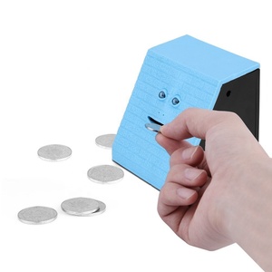 Novità Face Bank Coin mangiare salvadanaio bambini 2190 Musical Brick Face Money Box Collection salvadanaio <span class=keywords><strong>giocattoli</strong></span> per bambini - Product Image 1