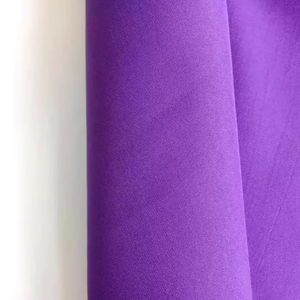 Offre Spéciale vente en gros 100% polyester teint doux pour la peau salopette de couleur unie Mini <span class=keywords><strong>Gabardine</strong></span> mate pour uniforme - Product Image 3