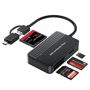 Lector de tarjetas multifunción tipo C USB 3,0 SD TF, lector de tarjetas de memoria MicroSD, escritor para cámara, teléfono, portátil - Product Image 5