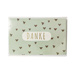 Customized Danke Invitation Card with Europe Logo Glitter Envelope Packaging Personalized Gift for Wedding Birthday Celebrate