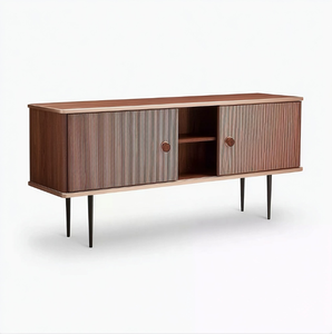 ปรับได้ทันสมัยสแกนดิเนเวียทีวียืนทีวีตู้วางทีวีไม้สำหรับเฟอร์นิเจอร์บ้านห้องนั่งเล่นห้องนอนโรงแรม - Product Image 6