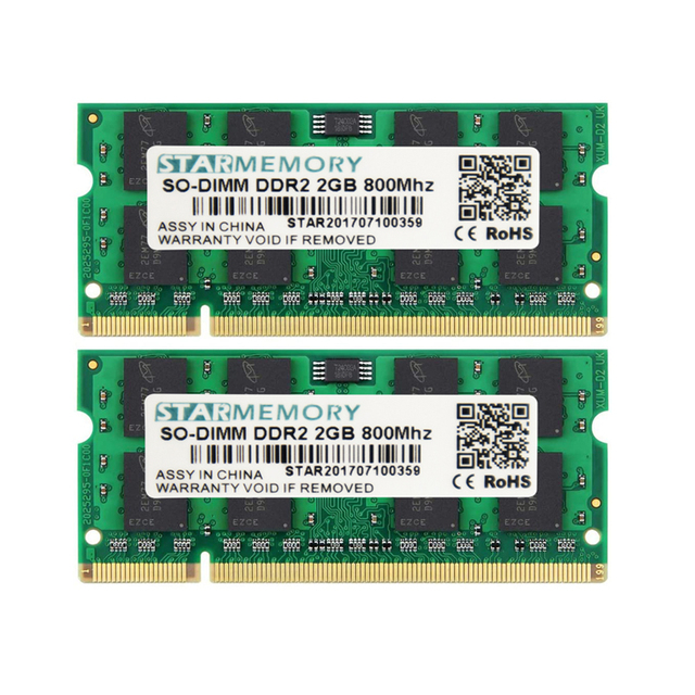 Factory Original Low Price Computer Laptop Memory Ddr2 2Gb 4Gb 667Mhz/800Mhz 1.8V Laptop Ram