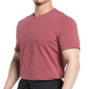T-shirts d'été pour hommes en tissu tissé 100% coton, coupe ample, imprimés tendance, séchage rapide, respirants - Product Image 3