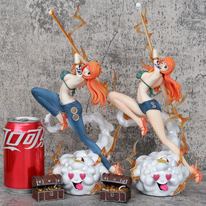 Figuras de acción de anime de 30 cm, 2 estilos, modelos de <span class=keywords><strong>Nami</strong></span>, decoración de escritorio, figuras de acción de dibujos animados para colección. - Product Image 4