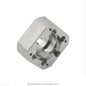 Support de montage en aluminium usiné CNC Leite, anodisé rose vert, pour usage industriel général - Product Image 4
