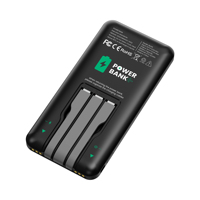 Pengisi Daya Baterai Ponsel 6000mah Universal dengan Perlindungan Terhadap Suhu Berlebih, Bahan Baterai Polimer