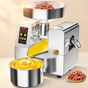 Commercial Intelligent Electric <b>Oil</b> Press <b>Machine</b> Cold Hot <b>Oil</b> Extractor Equipment - Product Image 1
