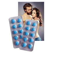 Pilules bleues personnalisées de notre propre marque, un best-seller, une nouvelle tendance en matière de santé pour adultes