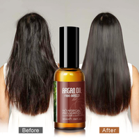 Traitement capillaire à l'huile d'argan biologique du Maroc Absorption instantanée Sérum capillaire sans graisse et sans enchevêtrement Vente en gros