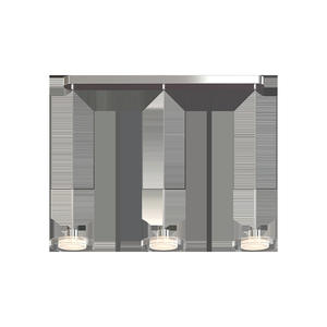 Lámpara de Techo Moderna Minimalista de Tres Luces para Comedor, Creativa y Única, Colgante de Vidrio LED con Altura Ajustable para Sala de Estar - Product Image 4