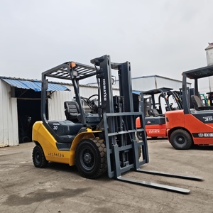 รถยกดีเซล Komatsu 3T ประสิทธิภาพสูง รถยกมือสองสำหรับงานก่อสร้าง อะไหล่แท้ รถยกแบบเครื่องยนต์สันดาปภายใน - Product Image 2