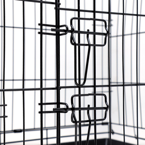 Transporteur pour animaux de compagnie en acier inoxydable chaud avec plateau boîte pour chien étanche boîte pour chien extérieure pratique chenil <span class=keywords><strong>Cage</strong></span> pour animaux de compagnie - Product Image 2