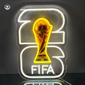 Tùy Chỉnh LED Neon Dấu Hiệu Chữ Từ Biểu Tượng Kinh Doanh Dấu Hiệu Bóng Đá Cúp Thế Giới C-U-P Bóng Đá Phòng Trang Trí Nội Thất, Thể Thao Đảng Ánh Sáng - Product Image 3