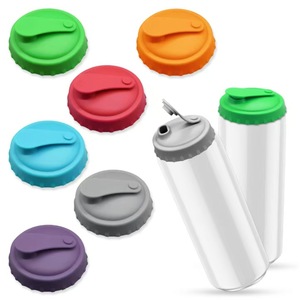 Nouveaux couvercles réutilisables en silicone pour canettes de bière avec bouchon, marque Jiayi, modèle JY-00323, certifiés LFGB, style moderne - Product Image 2