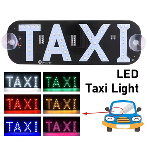 ไฟแสดงสถานะกระจกรถแท็กซี่ LED 5V แผงไฟนำทางรถแท็กซี่กระจกหน้ารถพร้อมสวิตช์เปิด/ปิด - Product Image 2