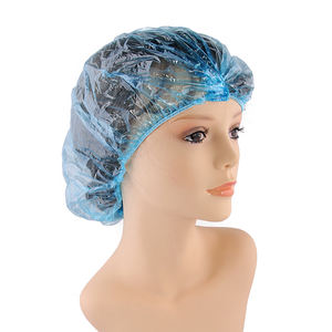 <span class=keywords><strong>Gorro</strong></span> <span class=keywords><strong>de</strong></span> <span class=keywords><strong>ducha</strong></span> desechable PE impermeable para mujer - Product Image 6