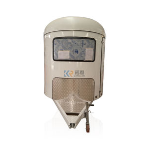 รถพ่วงสำหรับม้าแบบมีห้องพักอาศัยพร้อมตัวแบ่งพื้นที่อยู่อาศัยแบบใหม่ และแท่นลอยสำหรับม้า 2 ตัว แบบ Angle Loading Trailer - Product Image 3