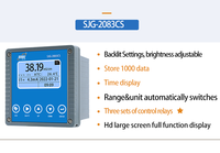 Acide chlorhydrique SJG-2083 en ligne HCL acide sulfurique H2SO4 liquide acide industriel alcalin contrôleur de Concentration analyseur de compteur