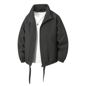 Chaqueta personalizada con logo, nueva para hombre, 2025, cuello alto, estilo japonés retro, uniforme de béisbol, de alta calidad para exteriores. - Product Image 1