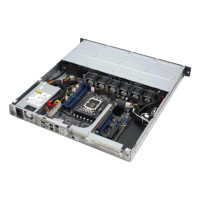 Serveur Rack d'entrée de gamme 1U RS300-E12-PS4, un processeur Xeon E-2400, 128 Go DDR5, 4 baies 3,5 pouces