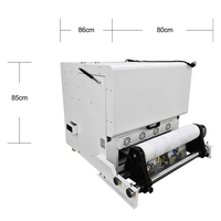 Machine d'impression de t-shirts Sunika DTF 60 cm avec purificateur caché, impression par sublimation textile et équipement de post-traitement avec secoueur de poudre