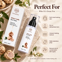 Essence de peptide de truffe blanche fermentée, niacinamide, éclaircissant, antioxydant, hydratant, adoucissant, tonique pour le visage, peau éclatante