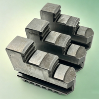 Mandrin de tour auto-centrant à 3 mors externes SANOU, précision 0,05 mm, serrage manuel, K11-80-K11-250, acier trempé, pièce de rechange