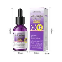 Suero Facial Blanqueador KORMESIC al por Mayor de 30 ml para el Cuidado de la Piel, Antiarrugas, con Pantenol, Hexapéptido, Ceramida, Cafeína, Niacinamida y Vitamina C