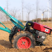 Motoculteur 18 CV avec prise de force - Machine agricole polyvalente pour le labour, le travail du sol et le transport