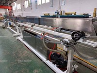 Ligne de production de tuyaux et conduites en PE/PU/PVC à haute productivité et automatisation, machine à double vis, moteur, roulement, boîte de vitesses