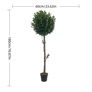 Bonsái simulado de <span class=keywords><strong>olivo</strong></span> Artificial de estilo verde <span class=keywords><strong>grande</strong></span> de 6 pies y 180cm para decoración de oficina, <span class=keywords><strong>olivo</strong></span> antiguo Natural Similar de China - Product Image 2