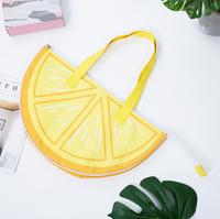 Sac fourre-tout de plage Portable en forme de pastèque, sac de pique-nique isotherme à la mode, vente en gros